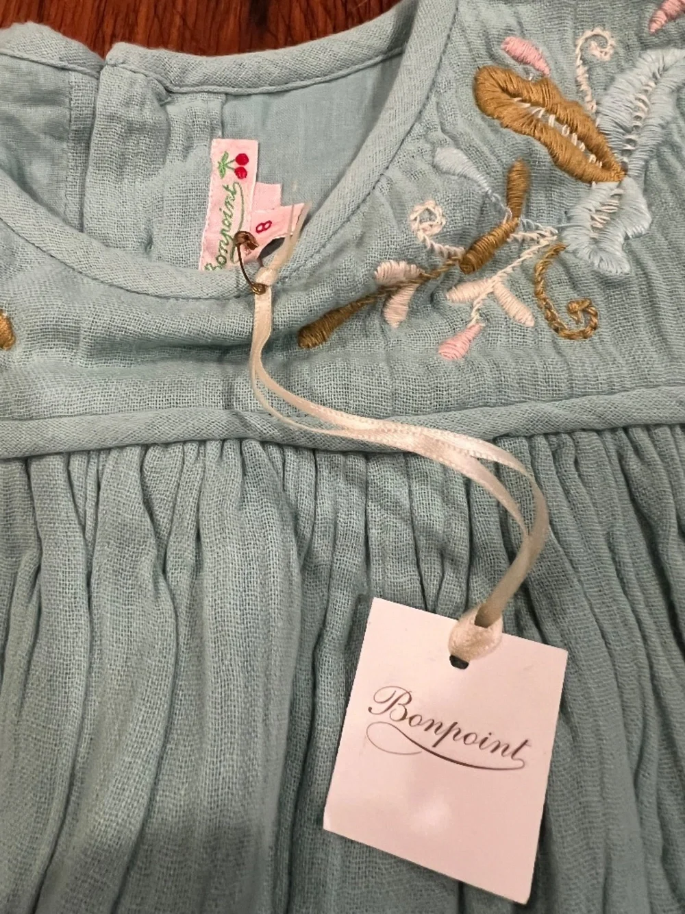 Bonpoint Girls Dress Size 8 NWT